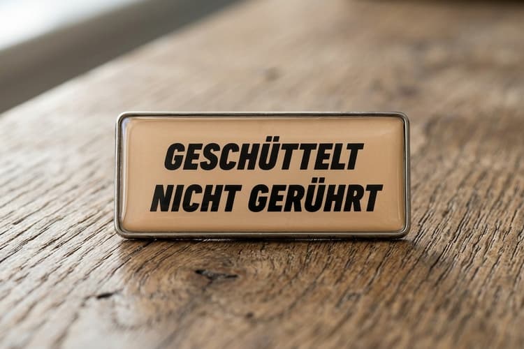 Geschüttelt - nicht gerührt PIN 1